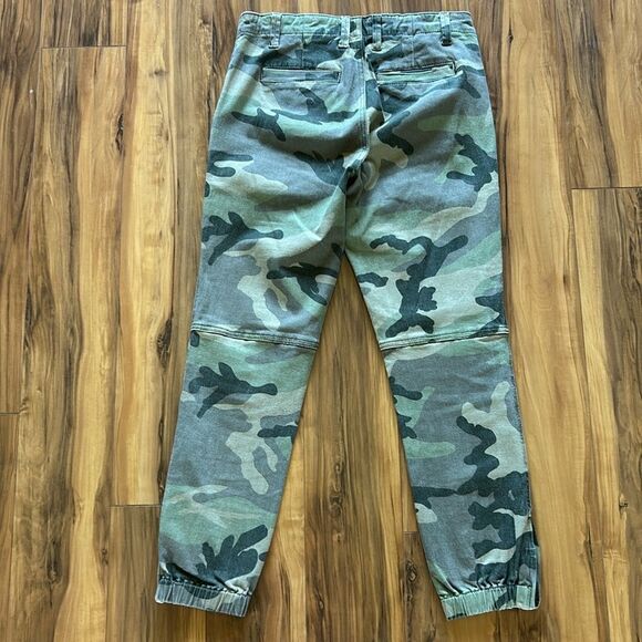 KanCan Green Camouflage Joggers - Picture 4 of 6